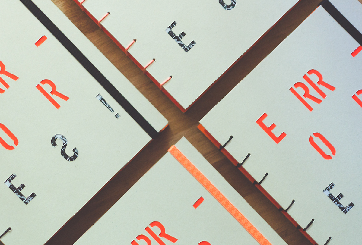 encuadernacion tipografia diseño Bookbinding type desing experimental handmade amano copta