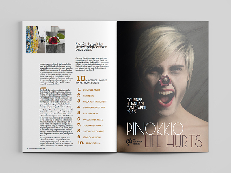 Psychologie magazine magazine tijdschrift Reading design + Graphic Design Desktop Publishing dtp