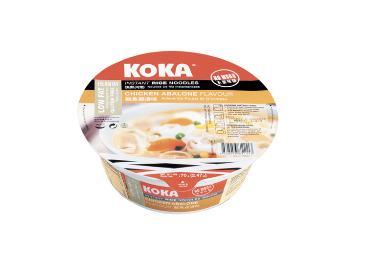 Koka David Clegg pack design brand identity instant noodles Soup