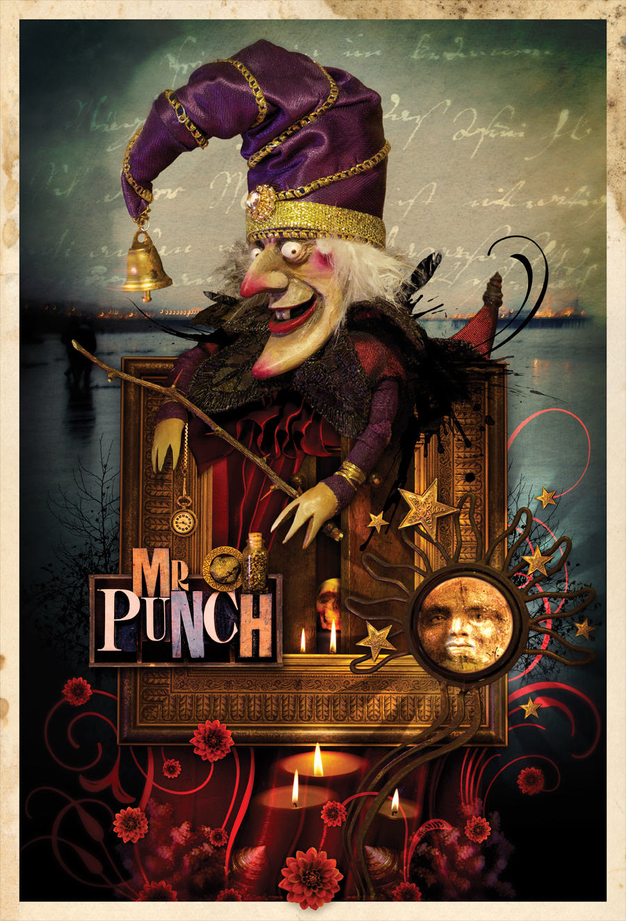 Adobe Portfolio Mr Punch Dave McKean neil gaiman Luna the Movie