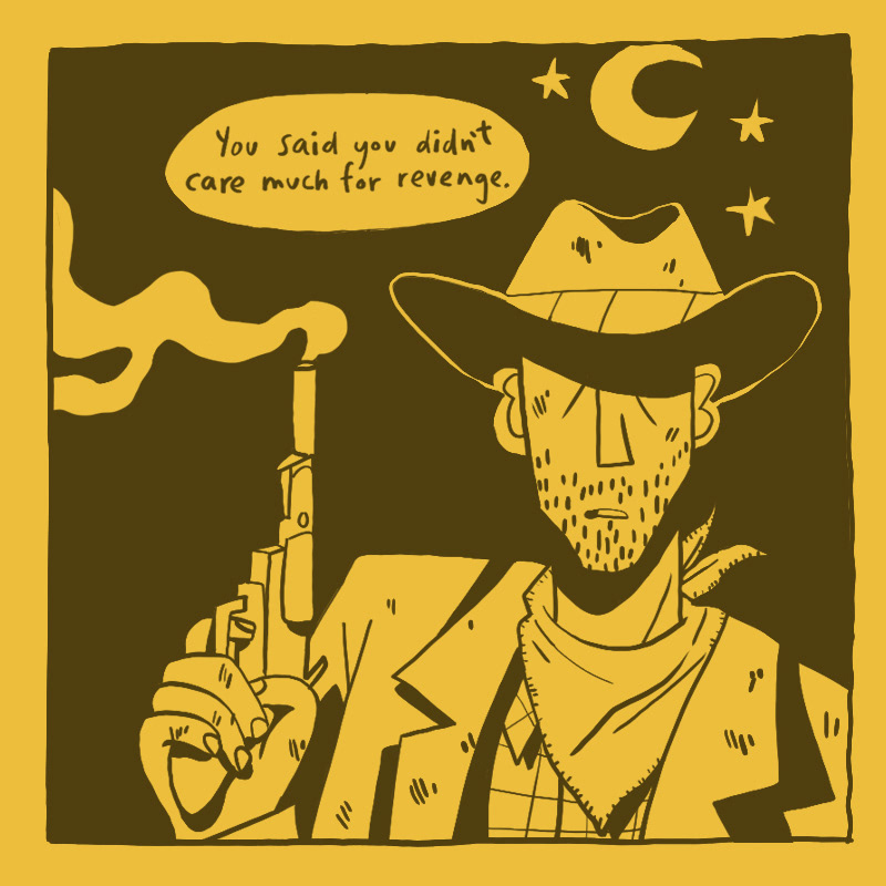 cowboy comic Webcomic photoshop desert spirit Spirits