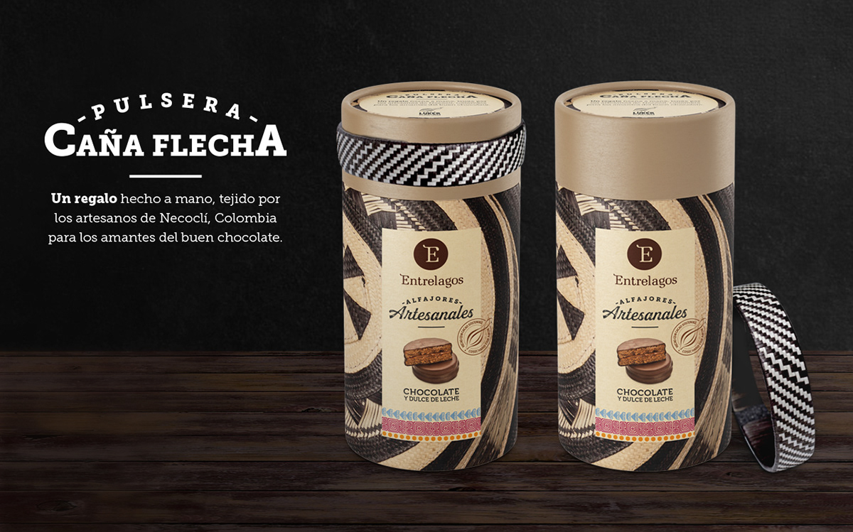 Packaging branding  colombia chocolate chile valdivia graphic design  alfajores