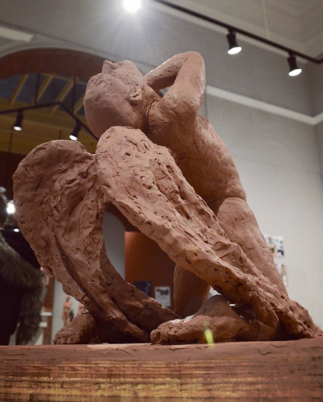 sculpture Figure sculpture clay modern sculpture contemporary art fine art deisgn modeling figure modeling