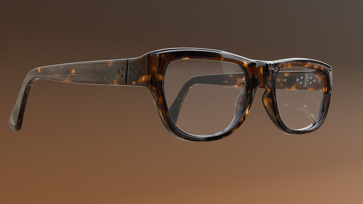 3D Render visualization 3d modeling glasses augmented reality AR product design  product design