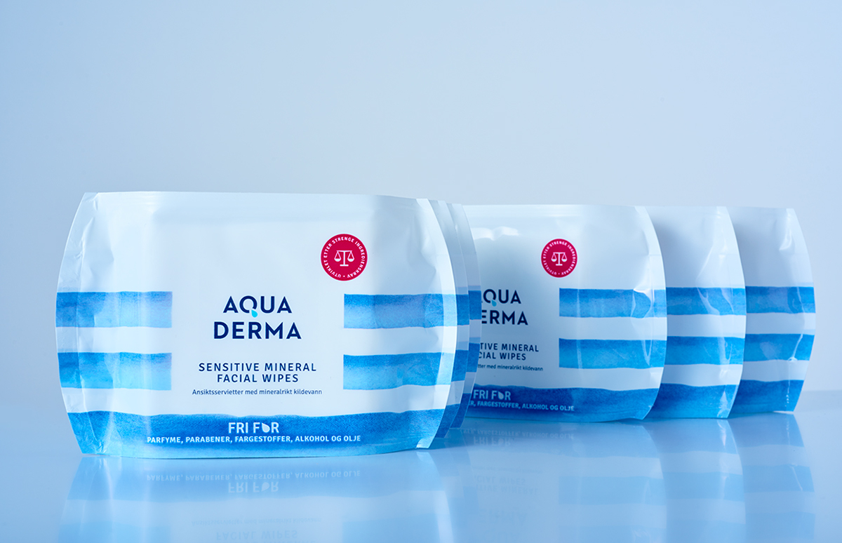 aquaderma product skicare aqua skin care sea blue