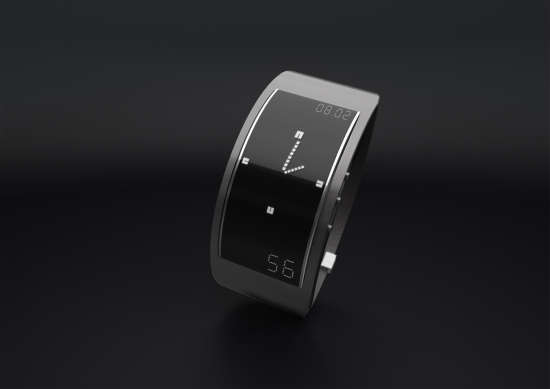 watch design product design  industrial design  jewel ePaper leather aluminium
