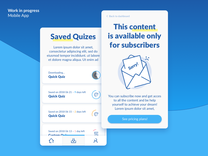 UI ux app design rwd e-learning Web Design medical Quiz icon set flat design