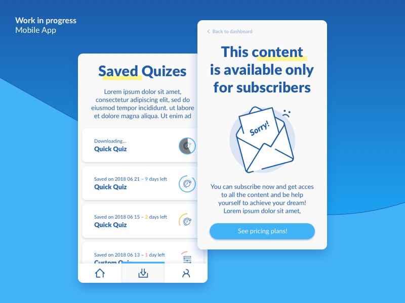 UI ux app design rwd e-learning Web Design  medical Quiz icon set flat design