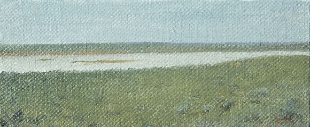 plein air Oil Painting sketch gouache prairie Montana conservation grasslands wilderness great plains activism Landscape Painting Realism Representational Art