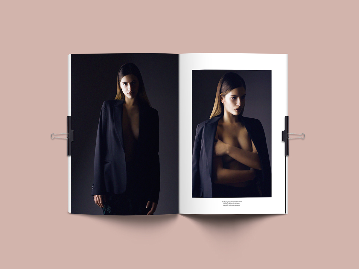 fashion layout Layout editorial layout magazine fashion magazine concept magazine concept editorial typo Mockup demo graphic layout