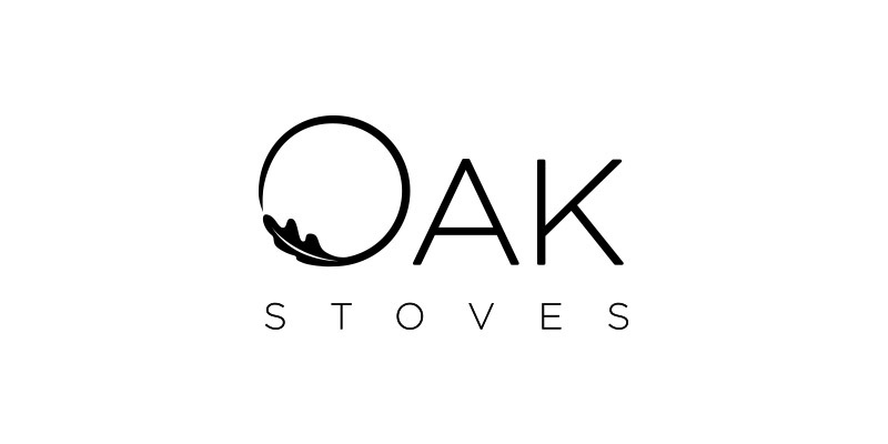 logo identity oak Stoves