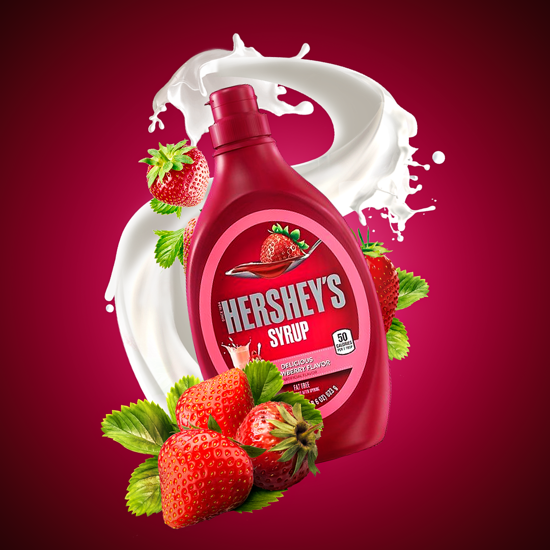 hershey's Syrups photoshop Graphic Designer Social media post Advertising  marketing   visual identity brand design