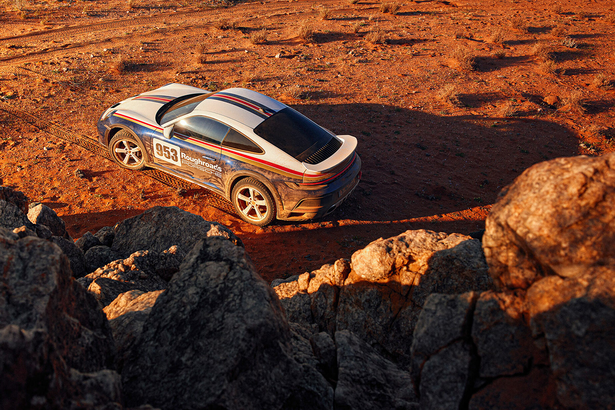 car automotive   transportation Porsche Automotive Photography Advertising  Photography  desert Landscape Nature