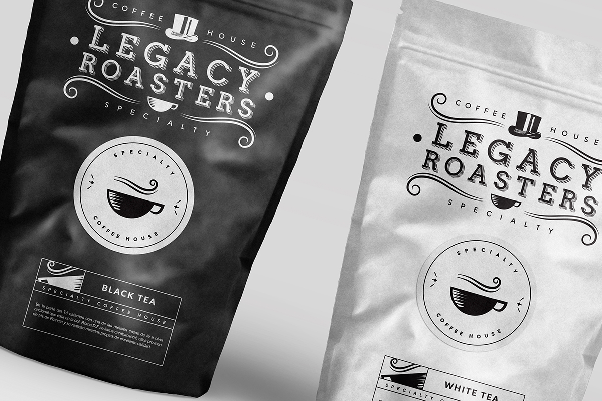package Coffee legacy roasters Guadalajara mexico chapultepec brand Food  coffee shop Packaging