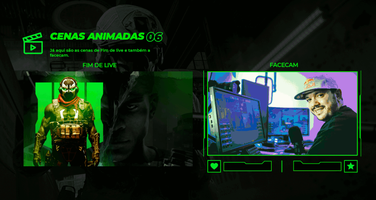 call of duty warzone stream Overlay Streampack after effects photoshop motion graphics  Cod ilustracion