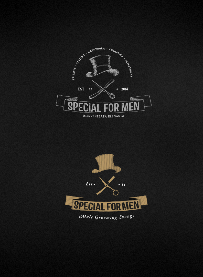 barber grooming grooming lounge male handmade Retro hand made Website barbershop black gold logo business card