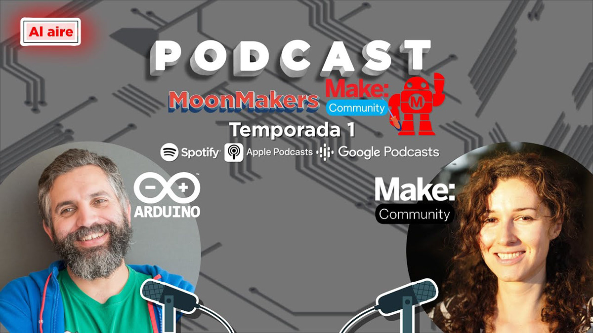 CamilaLuna design MoonMakers podcast science Space  spotify tecnology