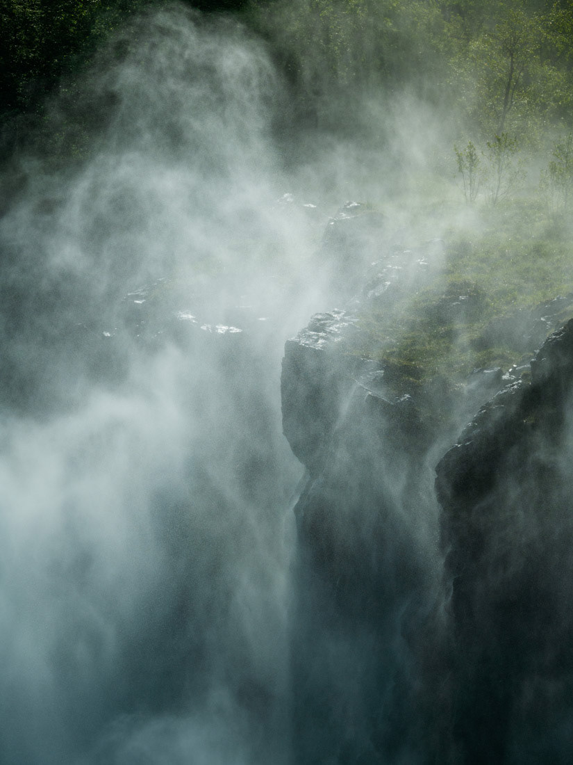 FORCES OF NATURE: Låtefossen Waterfall, Norway on Behance