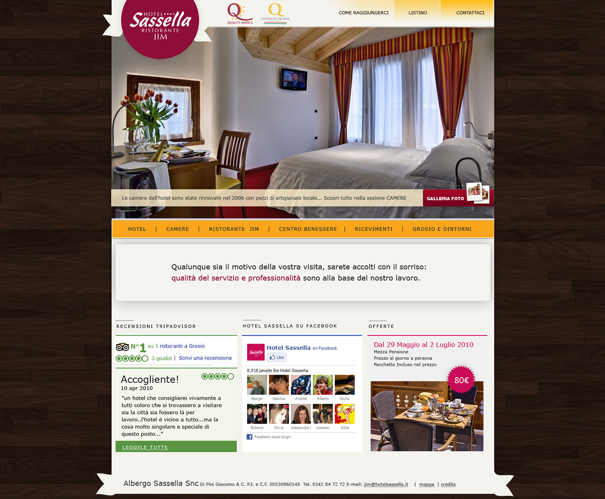 conversion oriented design Interface wordpress hotel Hospitality tourism
