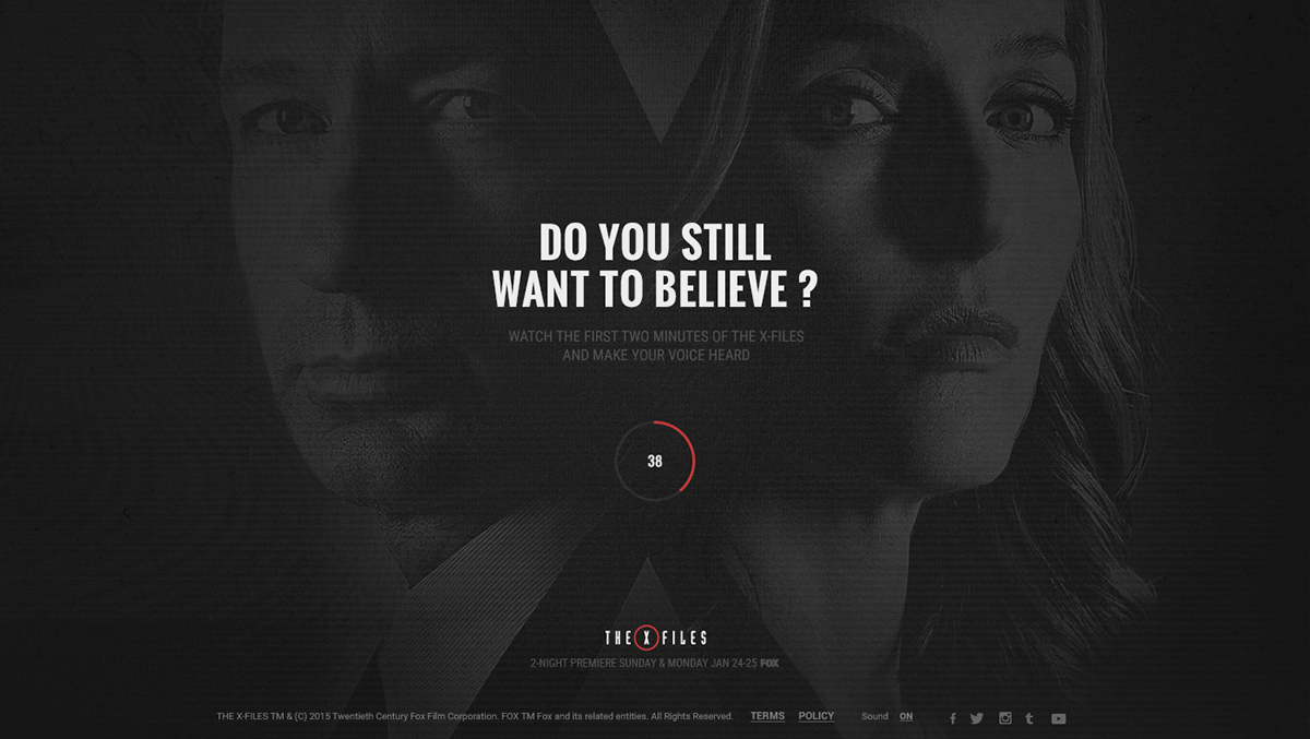 Website webgl x-files xfiles 