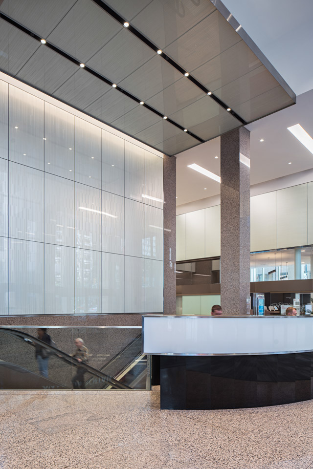 WZMH Standard Life Toronto Lobby interior design  architecture Photography 
