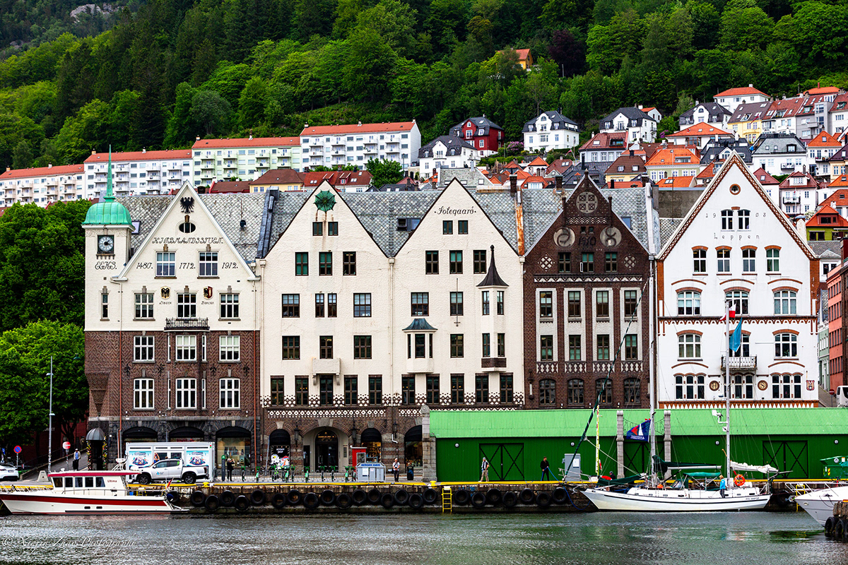 Adobe Portfolio Bergen norway Landscape harbour port Photography  UNESCO Europe Travel