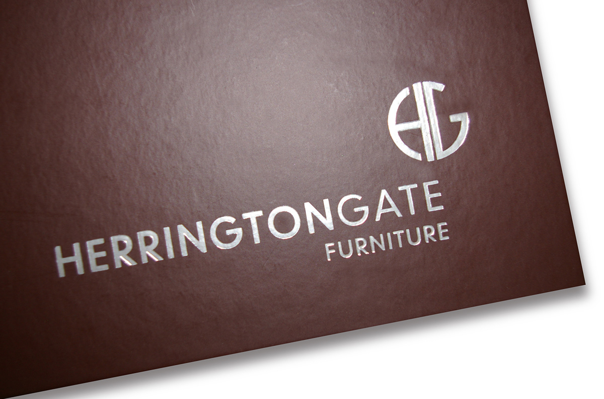 Herrington Gate furniture Corporate Identity perro marketing literature