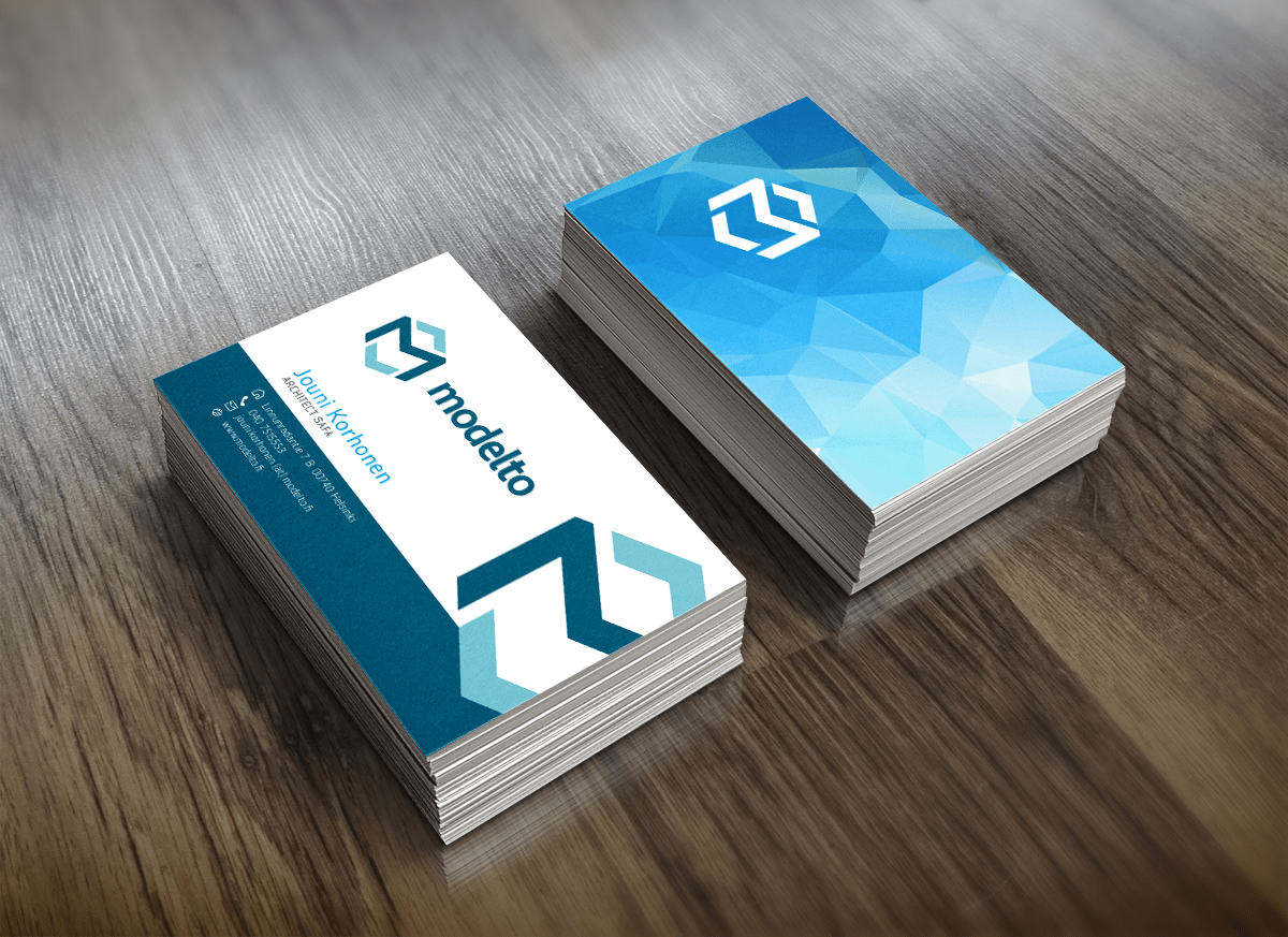 business card gradients
