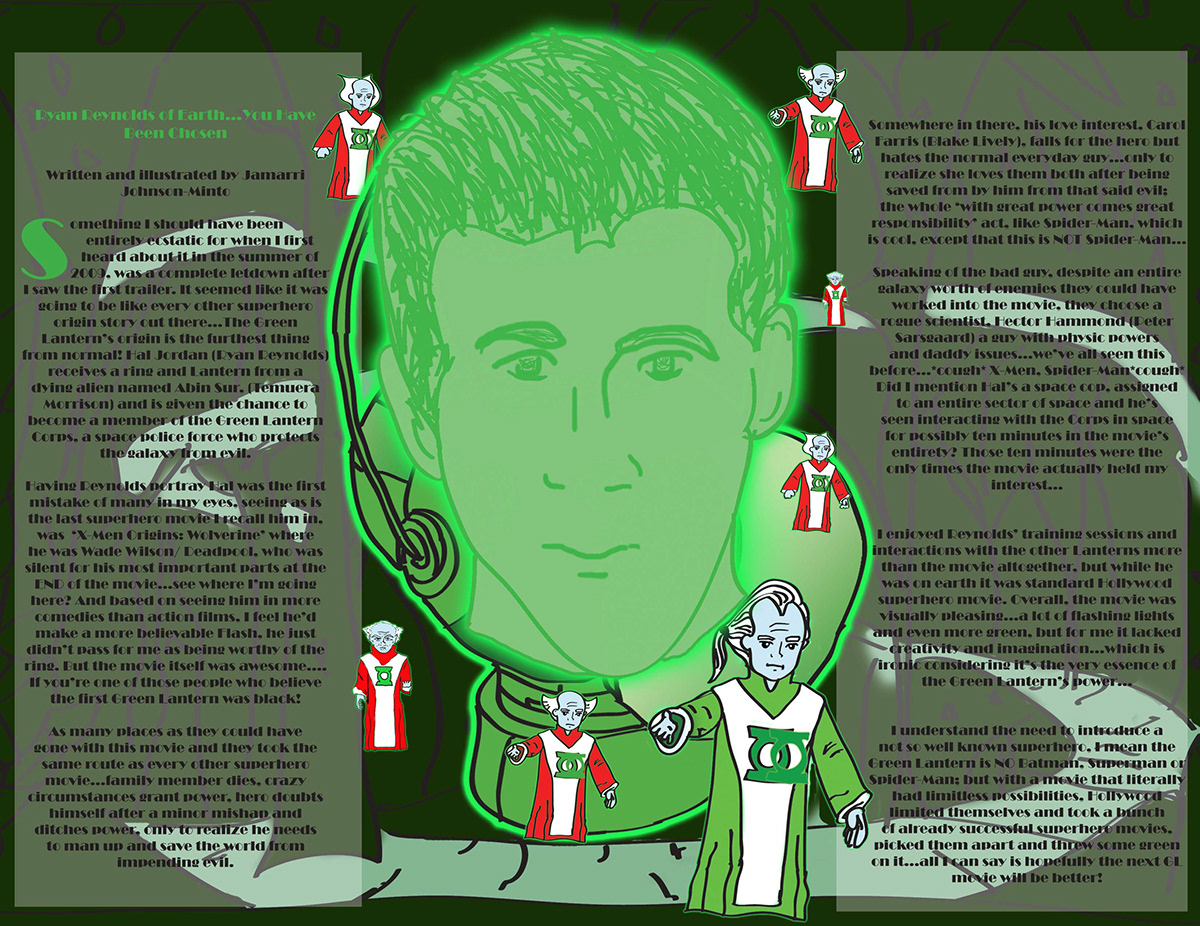 Green Lantern movie Alan Scott magazine converse Space  Oa John Stewart