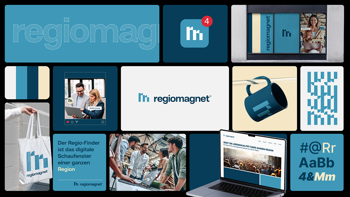 Regiomagnet Brand identity