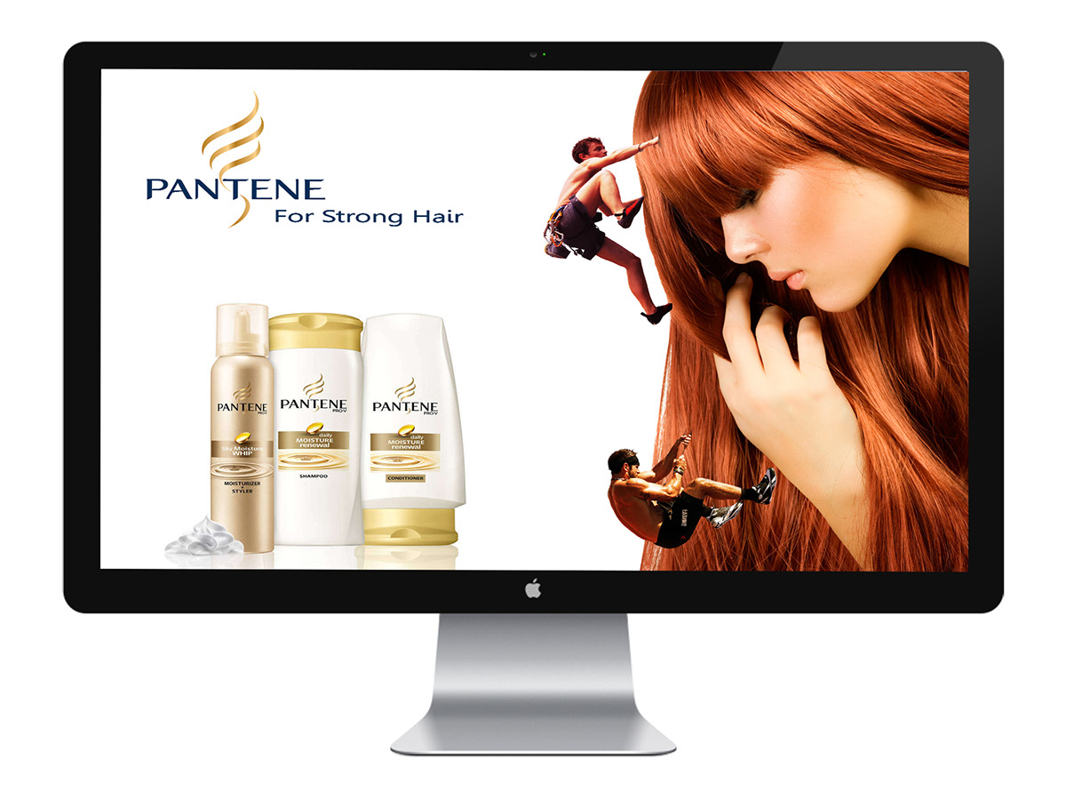Pantene shampo PANTENE design famouse hair Commercials company strong strong hair shampo