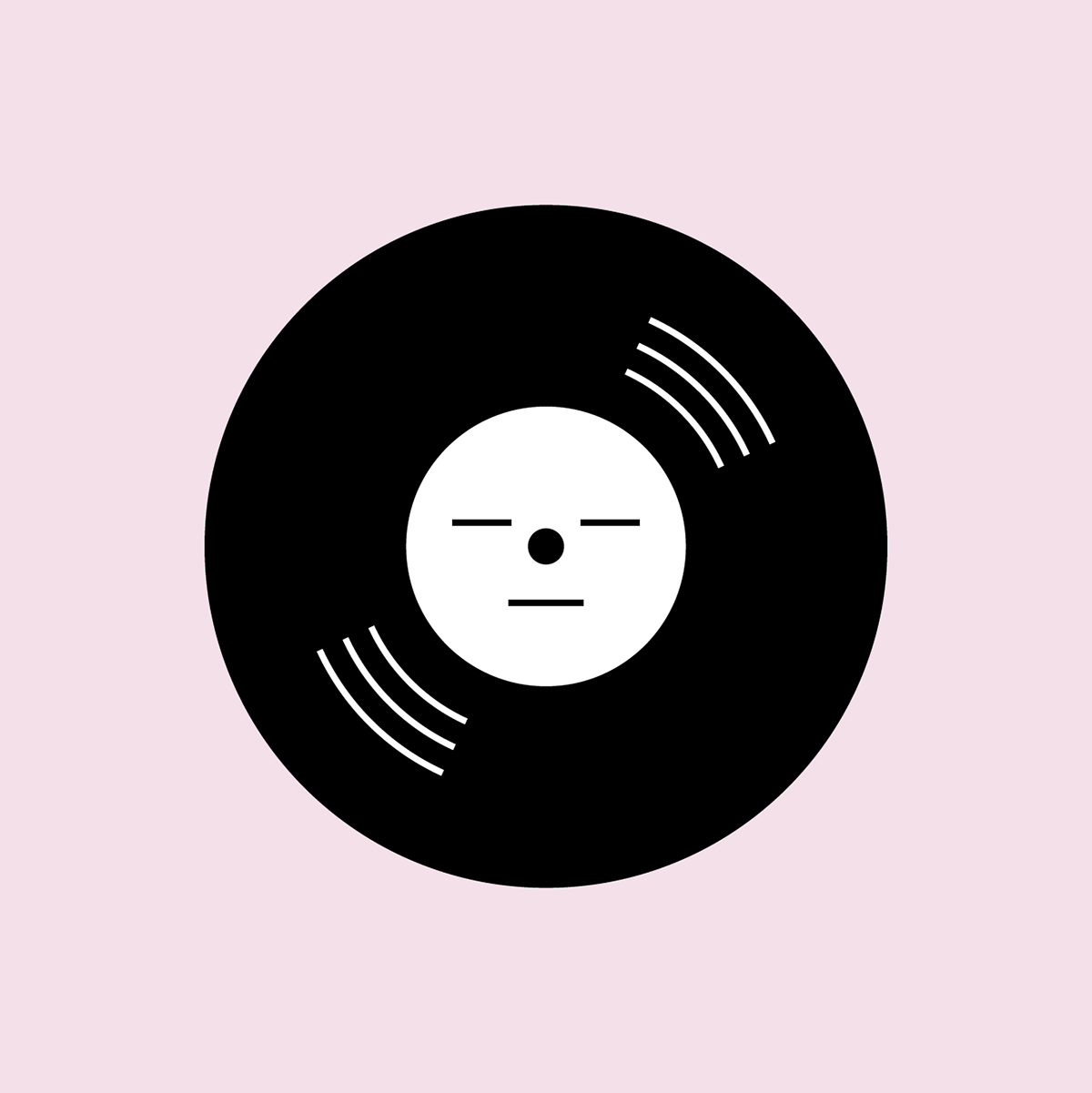 ILLUSTRATION  music record vinyl cute happy feelings after effects gif animated gif