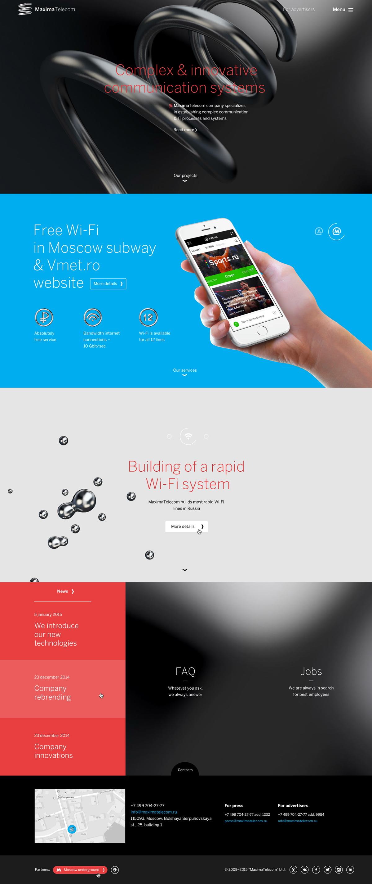 Web design Website concept