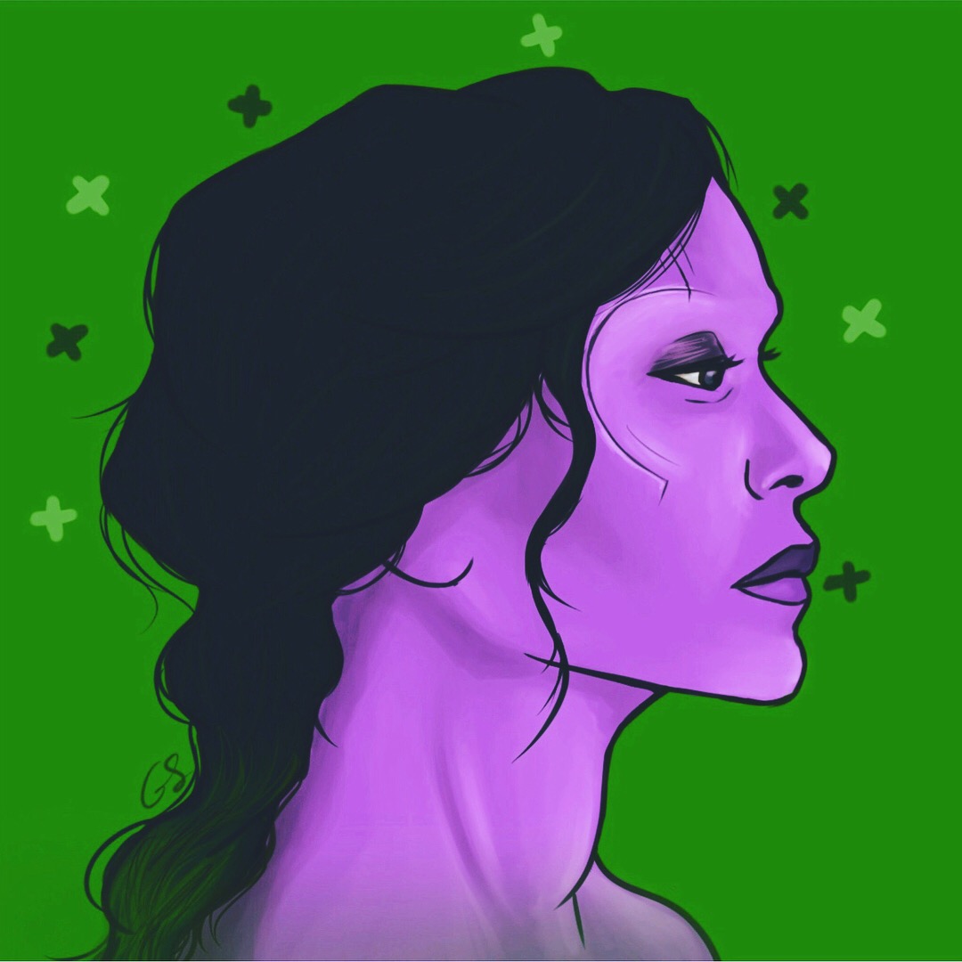 guardians of the galaxy gamora marvel color change experiment