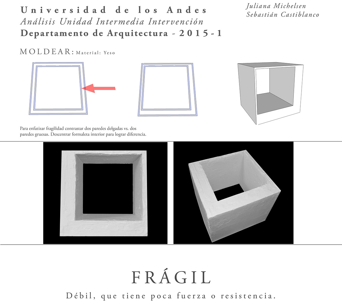 Materia Cubos tejer moldear conformar concepto Fragil
