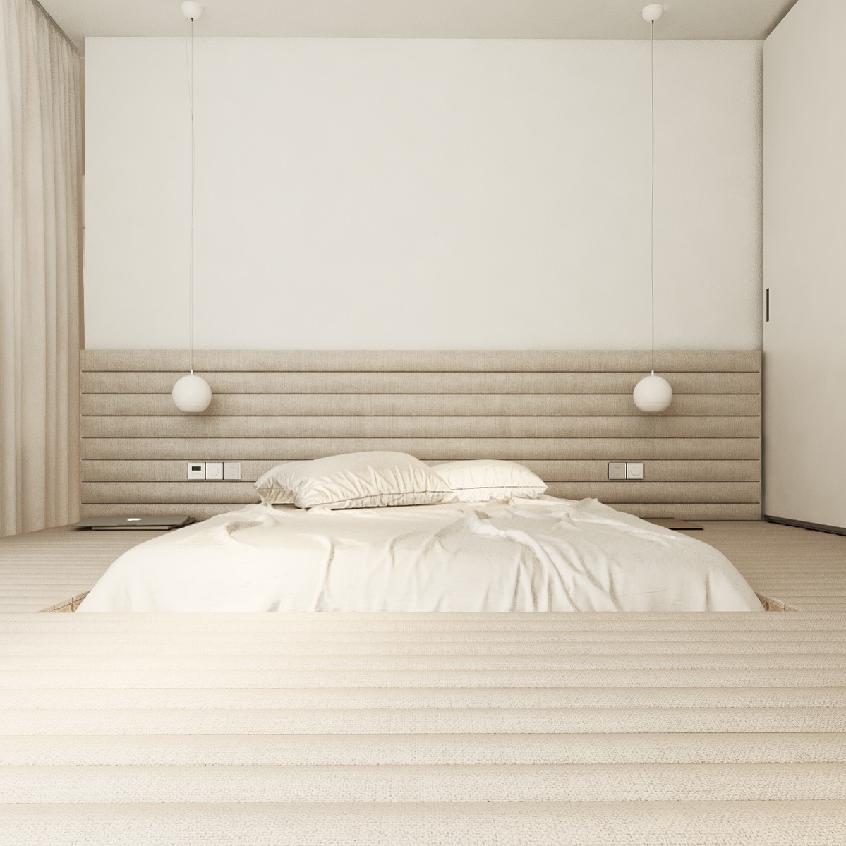 design interior design  Minimalism beige