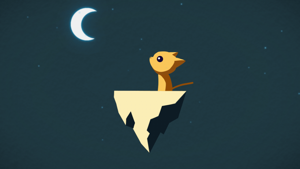 motion graphics  after effects animation  gifs gif Illustrator moon Cat moon cat night