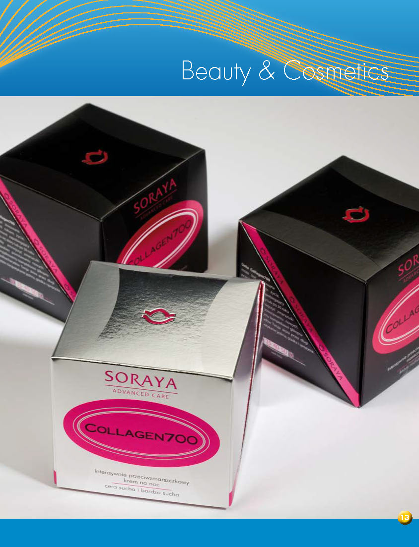 collagen 700 cosmetic design label design packaging design projektowanie opakowań rio brande riobrande Soraya studio graficzne lublin