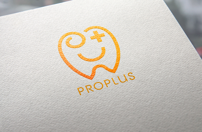 identity PROPLUS smile logos