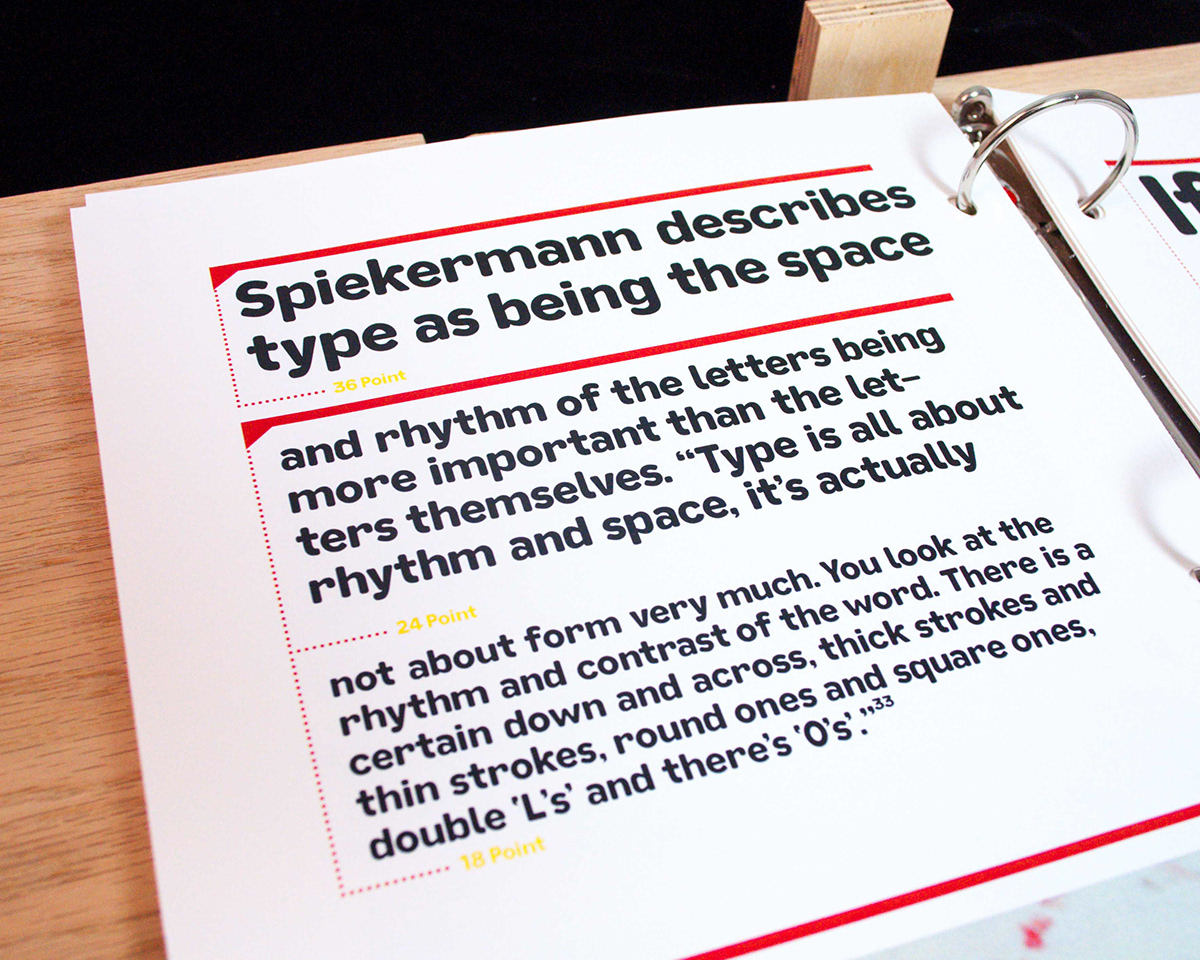 type design plump Typeface book book design woodworking 3d printing Laser Engraving erik spiekermann spiekermann fontshop font font design