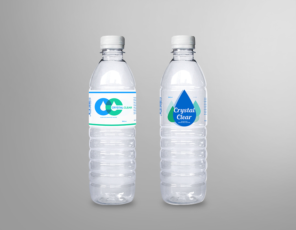 bottled water Crystal Clear