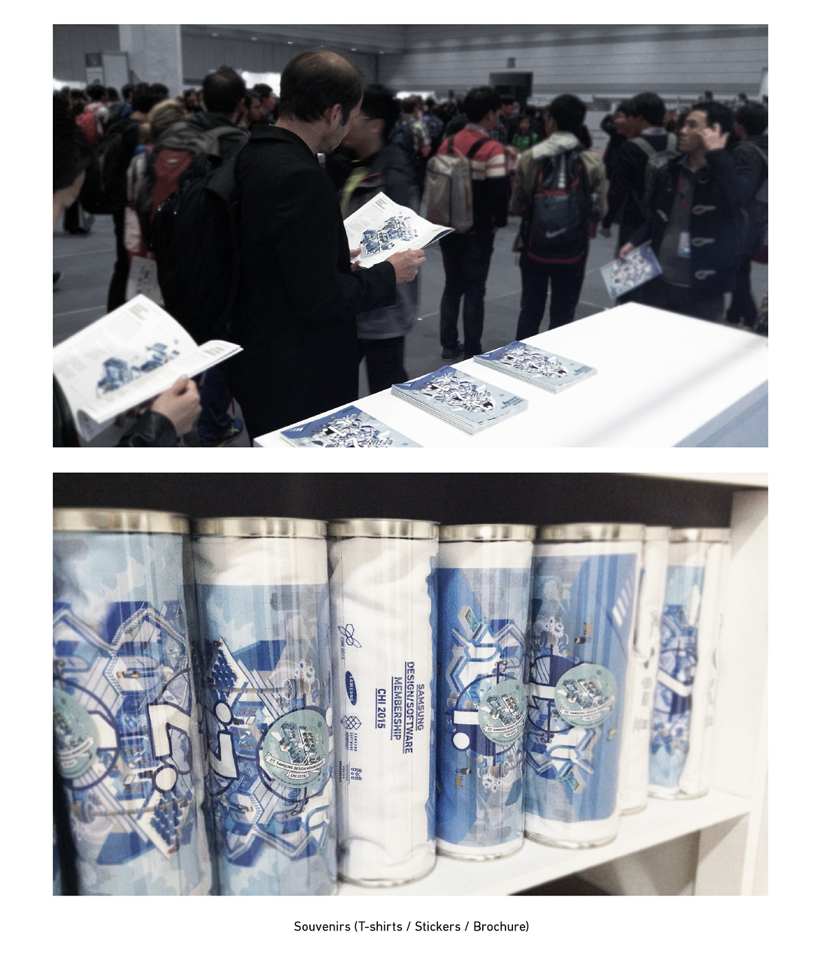 CHI2015 CHI artwork Samsung poster brochure souvenir Isometric adaa_2015 adaa_school kookmin_university adaa_country korea adaa_print_communications