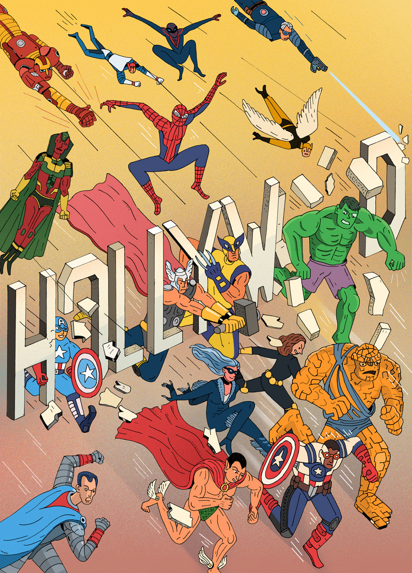 marvel marvel comic newyorker TheNewYorker hollywood SuperHero marvel heros