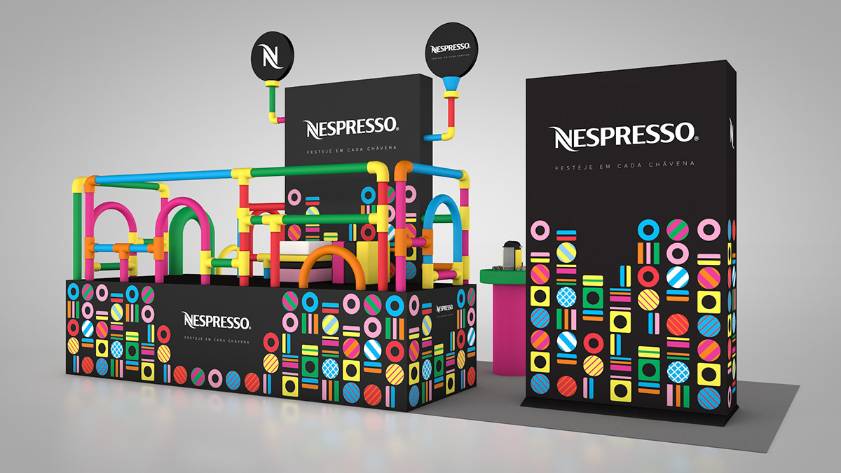 Event Exhibition  Shopping Stand tradeshow Nespresso