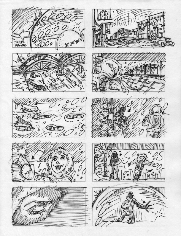 feature film storyboards