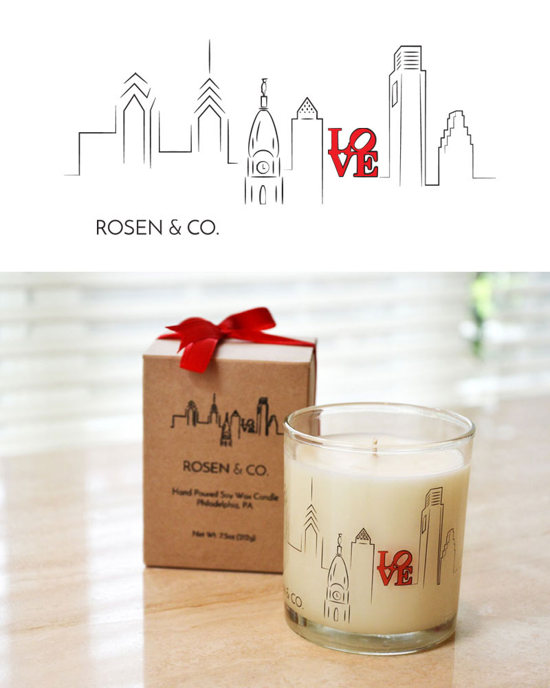 candle Label design