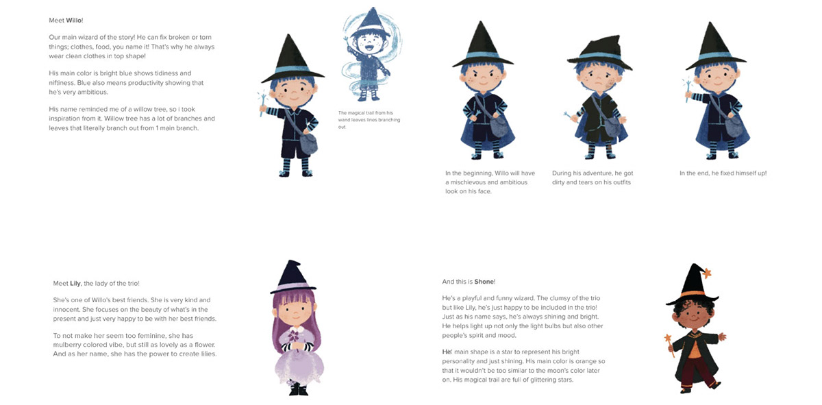 Character design  children illustration children's book ILLUSTRATION  witch wizard Magic  