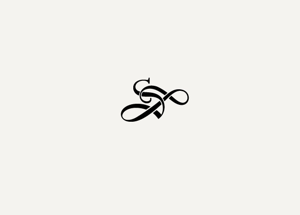  initials  letters  logo brand  symbol  emblem  logos monogram minimal simple Logo Design lettering black and white Logotype