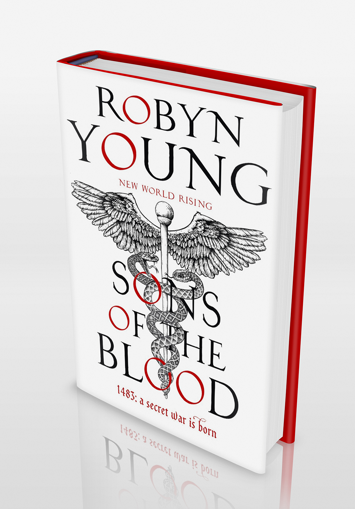 book cover publishing   history fiction novel Cover Art type blood snakes caduceus hand drawn pen pencil stipling detail