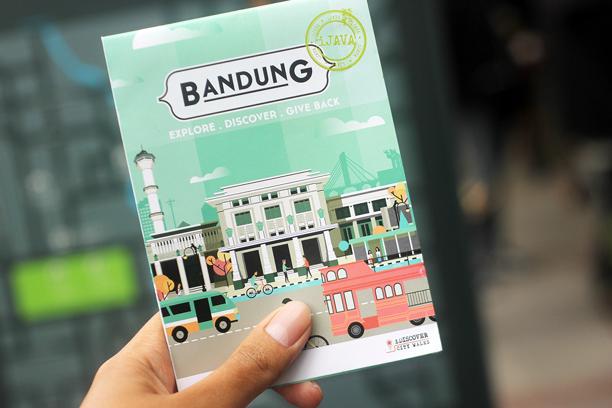 map bandung indonesia Travel journey Guide city heritage art deco